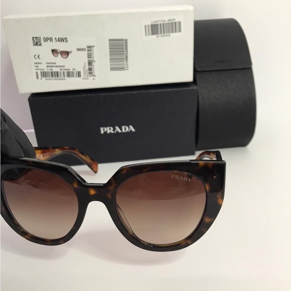 New - Prada PR 14WS 2AU6S1 52 Ladies Sunglasses - Picture 6 of 13